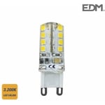 EDM - Ampoule led G9 2,5W équivalent à 25W - Blanc Chaud 3200K