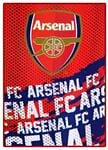 Arsenal Fleece Blanket Impact Perfect Gift For Xmas Fans