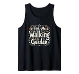 Tranquil Moment in My Garden - Relaxing Gardener Gardening Tank Top