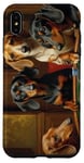 iPhone XS Max Dogs Playing Poker Doxies Dog Dachshund Dachshunds Case