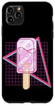 Coque pour iPhone 11 Pro Max Sakura Ice Drop Popsicle Kawaii Esthétique Pop Art