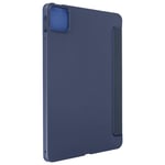 Housse pour Xiaomi Pad 6 et Pad 6 Pro Trifold Clapet Support video / clavier Mise en Veille Avizar Bleu Nuit