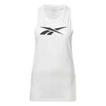 Reebok Women's Vector Graphic Tank, White, S