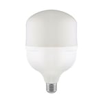 V-Tac 60W LED lampa - T160, E27 med E40 ringadapter - Dimbar : Inte dimbar, Kulör : Neutral