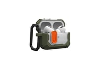 Uag Urban Armor Gear Plasma Case | Apple Airpods Pro (2023 & 2022) | Olive Drab/Transparent | 104128117272 (104128117272)