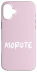 Coque pour iPhone 16 Plus Morute Aesthetic Poupée effrayante + mignon Horreur Goth Carquois