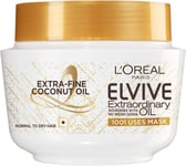 L'Oréal Elvive Extraordinary Oil Coconut Hair Mask Leave-in Conditioner for No