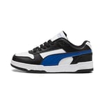 Puma Unisex Youth Rbd Game Low Jr Sneakers, Puma White-Cobalt Glaze-Puma Black, 5 UK