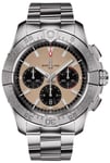 Breitling AB0147101A1A1 Avenger B01 Chronograph 44 Brun/Stål Ø44 mm