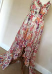 NEW Ltd Edition River Island SUMMER HOLIDAY WEDDING EVENING MAXI DRESS SOLD-OUT