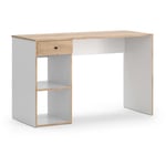 Bureau Sirio, Blanc, 120 x 50 cm, Vicco