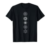 Sacred Geometry Symbols of Ancient Mystical Wonders New Age T-Shirt