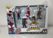 Marvel Spidey And His Amazing Friends Web Squad 5 Action Figure Set Doc Ock