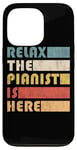 iPhone 13 Pro Relax The Pianist Is Here Piano Funny Musician Case