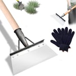 Coocheer - Pelle Jardinage, Pelle de Nettoyage Multifonctionnelle, Grattoir Jardin, Outil de Désherbage de Jardin, Jardinage Outillage, Pelle de