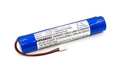 Batteri til EAC-460015-003 for Inficon, 3.6V (3.7V), 3000 mAh