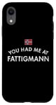 iPhone XR Fattigmann Norway Norwegian Christmas Deep Fried Knot Cookie Case