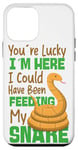 iPhone 12 mini Snake Serpent You're Lucky I'm Here I Could Have Been Case