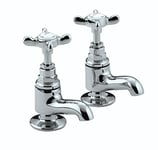 Bristan N VAN C CD 1901 Vanity Basin Pillar Taps - Chrome