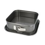 RBV Birkmann Easy Baking 881709 Moule à Manqué Carré 24 x 24 cm Acier Carbone