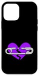 Coque pour iPhone 12 mini Purple Healing In Process - Graphique de couleur violette