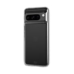 tech21 Evo Clear Coque pour Google Pixel 8 Pro - Protection Contre Les Chocs - Slim Fit - Transparent