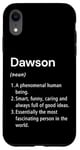 Coque pour iPhone XR Dawson Définition du nom Dictionnaire amusant