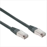 Adnauto - Cable Reseau RJ45 sftp Blinde Categorie 6 - 50m - Noir