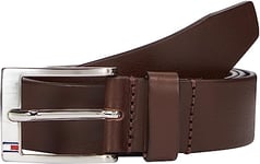 Tommy Hilfiger Ceinture Homme New Aly Belt Ceinture Cuir, Marron (Testa Di Moro), 100