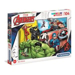 Pussel 104 bitar - Marvel Avengers