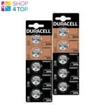 10 DURACELL CR2016 LITHIUM BATTERIES 3V CELL 5BL ECR2016 DL2016 EXP 2030 NEW