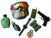 LP DIVERTISSEMENTS - Jouet enfant - Set Militaire contient: un pistolet, un m...