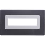 Enjoliveur H-Tronic FR 216 noir Adapté pour: écran LCD 16 x 2 (l x h x p) 91 x 53 x 20 mm plastique 1 pc(s)