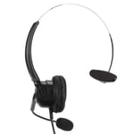 Casque téléphonique RJ9 avec microphone réglable à 330 ° pour la maison et le centre d'appels Téléphone fixe de bureau