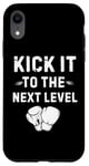 Coque pour iPhone XR Kick It To The Next Level Kick boxing Arts Martiaux Passion