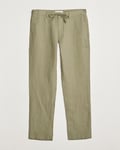 GANT Relaxed Linen Drawstring Pants Dried Clay
