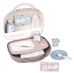 Smoby - Baby Nurse - Vanity - pour Poupons et Poupées - 12 Accessoires Inclus - 220367 - Beige