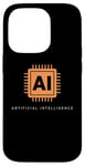 Coque pour iPhone 14 Pro Technologie de puce informatique intelligence artificielle IA