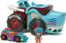 Magic Box Rinkinys T-Racers T-Shark Mega Wheels Auto Launcher And Driver