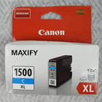 Cartouche Canon Cyan PGI-1500XL pgi 1500 xl bleu pour maxify mb2050 mb2350