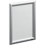 DURABLE A4 Snap Frame Aluminium 479623 24 (W) x 1.2 (D) x 32.9 (H) cm