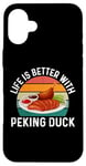 iPhone 16 Plus Funny Peking Duck Food Lover Case