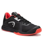 HEAD Chaussures de Sport Sprint Team Unisexes, Corail Noir., 45 EU