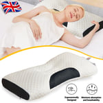 Cervical Memory Foam Pillow for Neck Shoulder Pain, Ergonomic Orthopedic