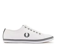 FRED PERRY Kingston Leather Vit Herr (44)