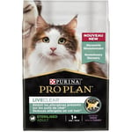 Purina Pro Plan Liveclear Adulte Stérilisé - 1+ - Riche En Dinde - 2,8Kg