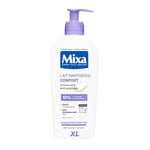 Mixa Expert Peau Sensible - Lait Panthénol Confort - Anti-Démangeaisons - Peaux Sèches et Réactives - Bébés, Enfants, Adultes - Hypoallergénique - Sans Parfum - 400 ml