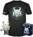 Funko FORTNITE - POP N° 465 Ragnarok GITD SE + T-Shirt - L