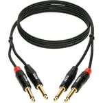 Klotz Cables KT-JJ090 Mini Link Pro cable doble jack 0,9m