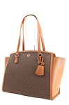 Michael Kors LG TZ Tote, Bag Women, Brown/Acorn, Taille Unique